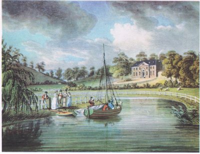 Una Casa de Campo junto al Río de Edward Dayes